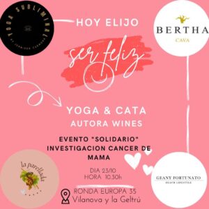 Evento solidario contra el cancer