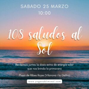 108 saludos al sol 2023